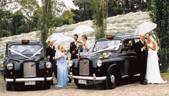 wedding cars Melbourne London taxi wedding services